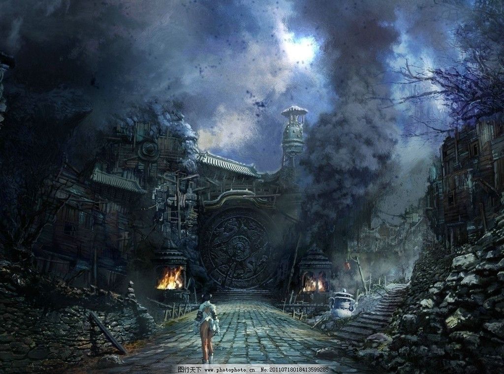 3D场景建筑图片