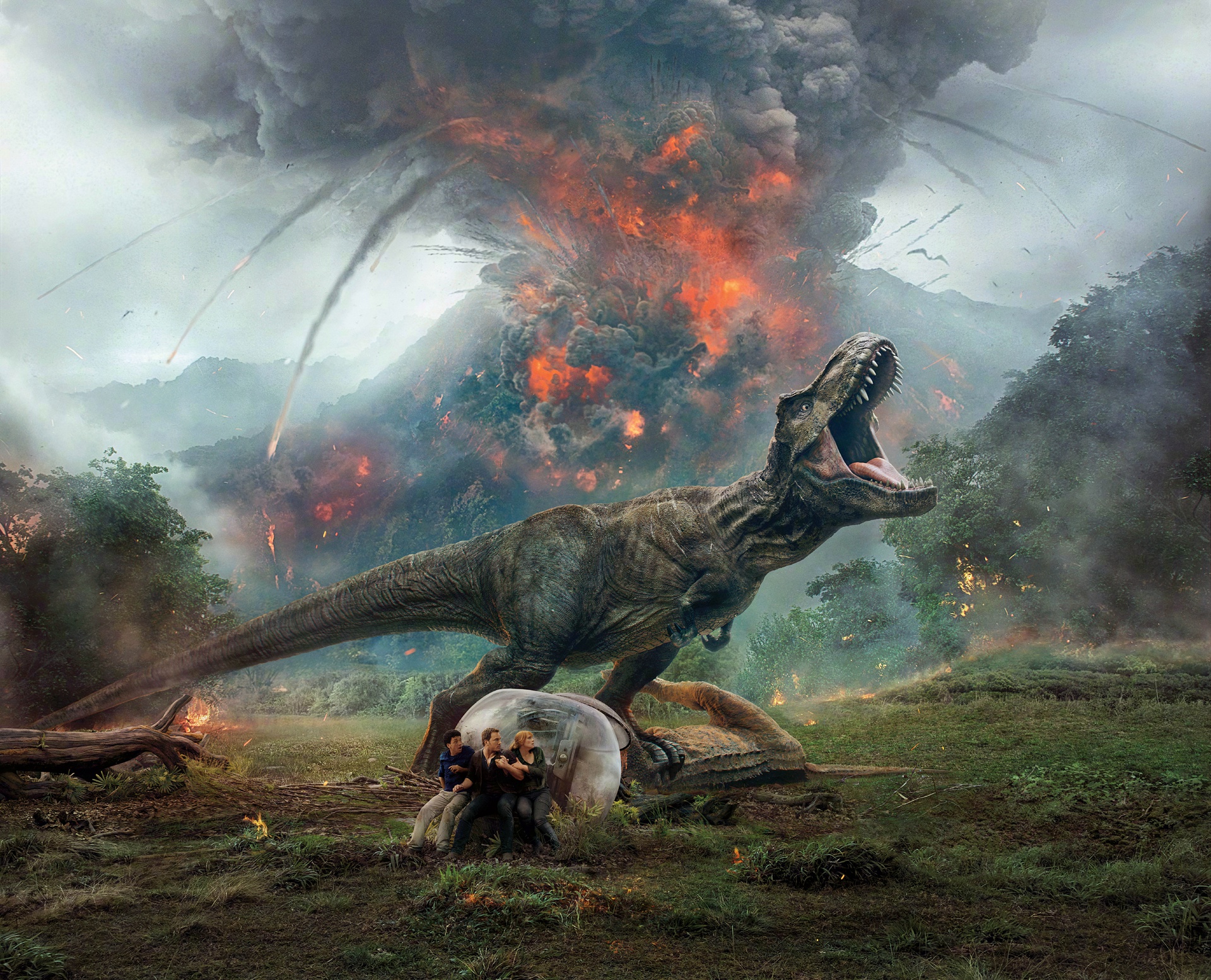 惊悚风格延续,《侏罗纪世界3》更像《侏罗纪公园》