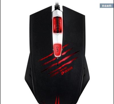 【达尔优 LM109执法官USB三色背光电竞游戏静音鼠标 支持】价格_厂家_图片 -