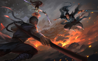 笑傲江湖OL七雄争霸高清游戏壁纸