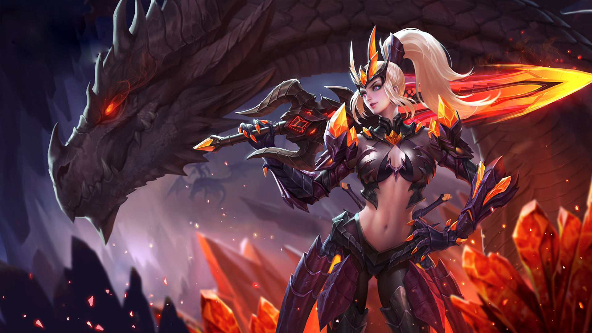 王者荣耀高清热血壁纸精选 花木兰【第九期】持续更新